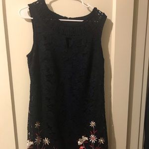 Roz & Ali embroidered dress Sz 10